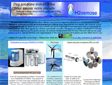 Tablet Screenshot of h2osmose.com